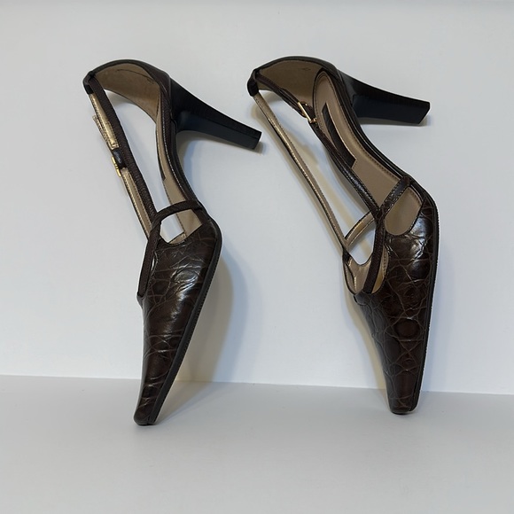 Unisa Amalia Cotamo Shoes, Brown Pre-owned, Size 7B - Picture 3 of 6